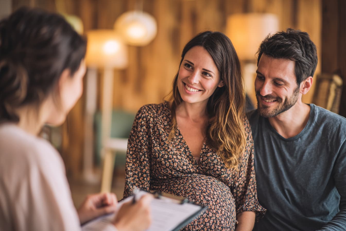 Anmeldung zur Geburt - Persönliches Gespräch